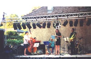 Un concert à la fête de la musique de Venon, par des musiciens adultes à Gières / Grenoble / Isère